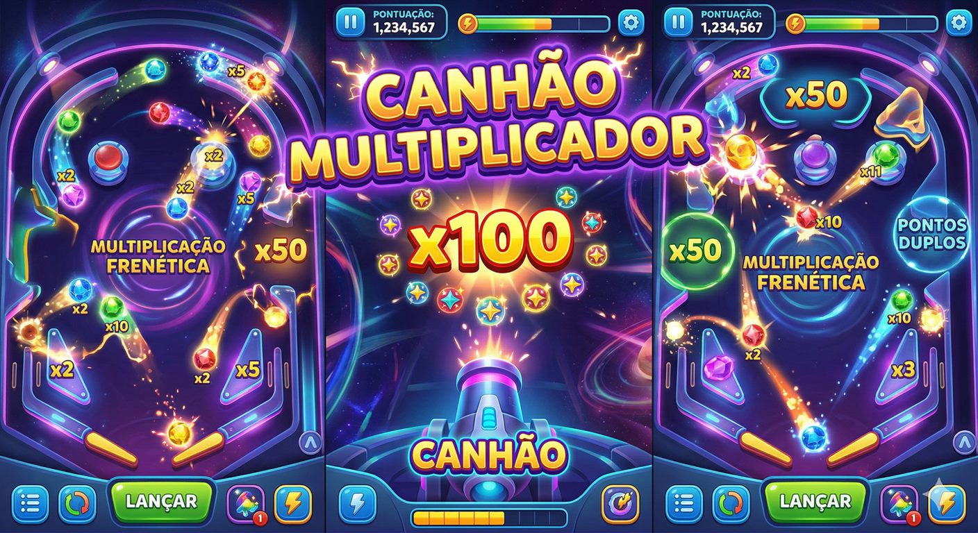 Arte do jogo Canhao Multiplicador
